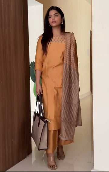 Orange Office suit