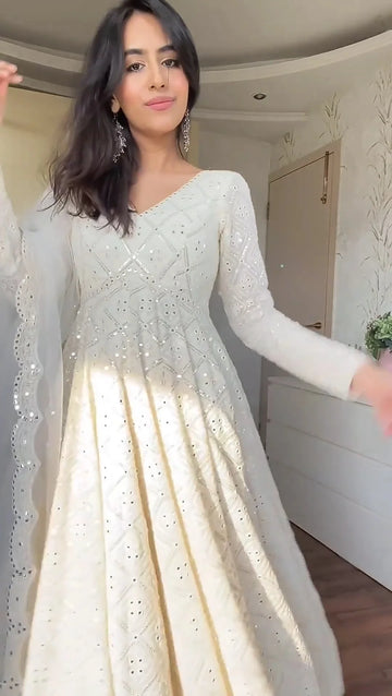 Shilpi Anarkali gown