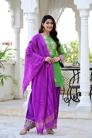 Celebrity Farsi suit set