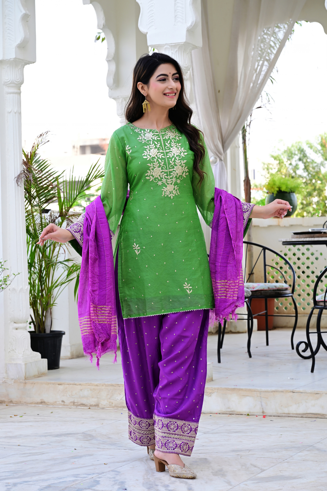 Celebrity Farsi suit set