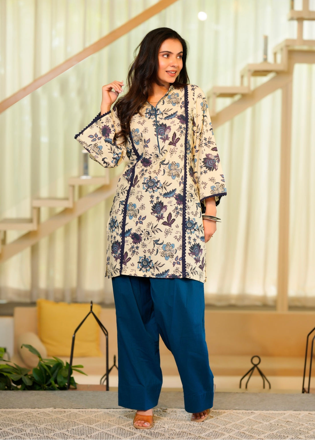 Naayra Printed Suit 👑