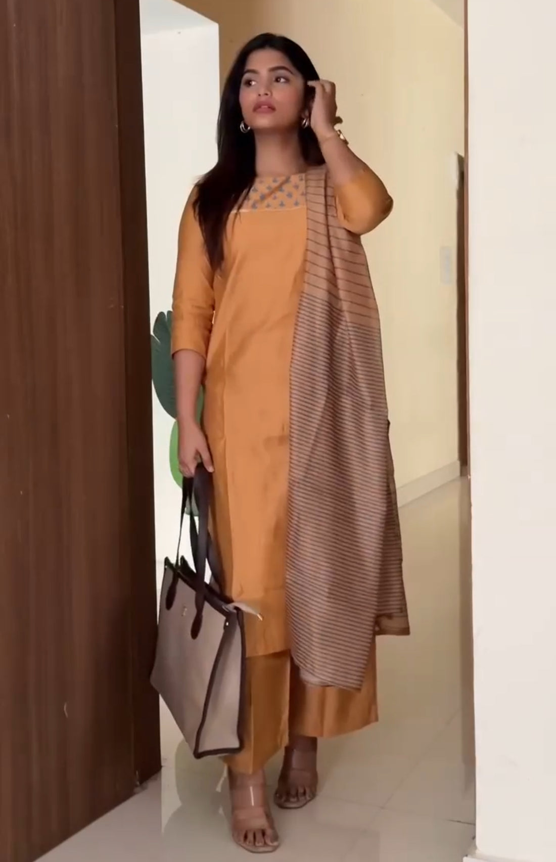 Orange Office suit