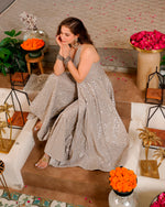 Aazeen Mirror Sharara Set (
