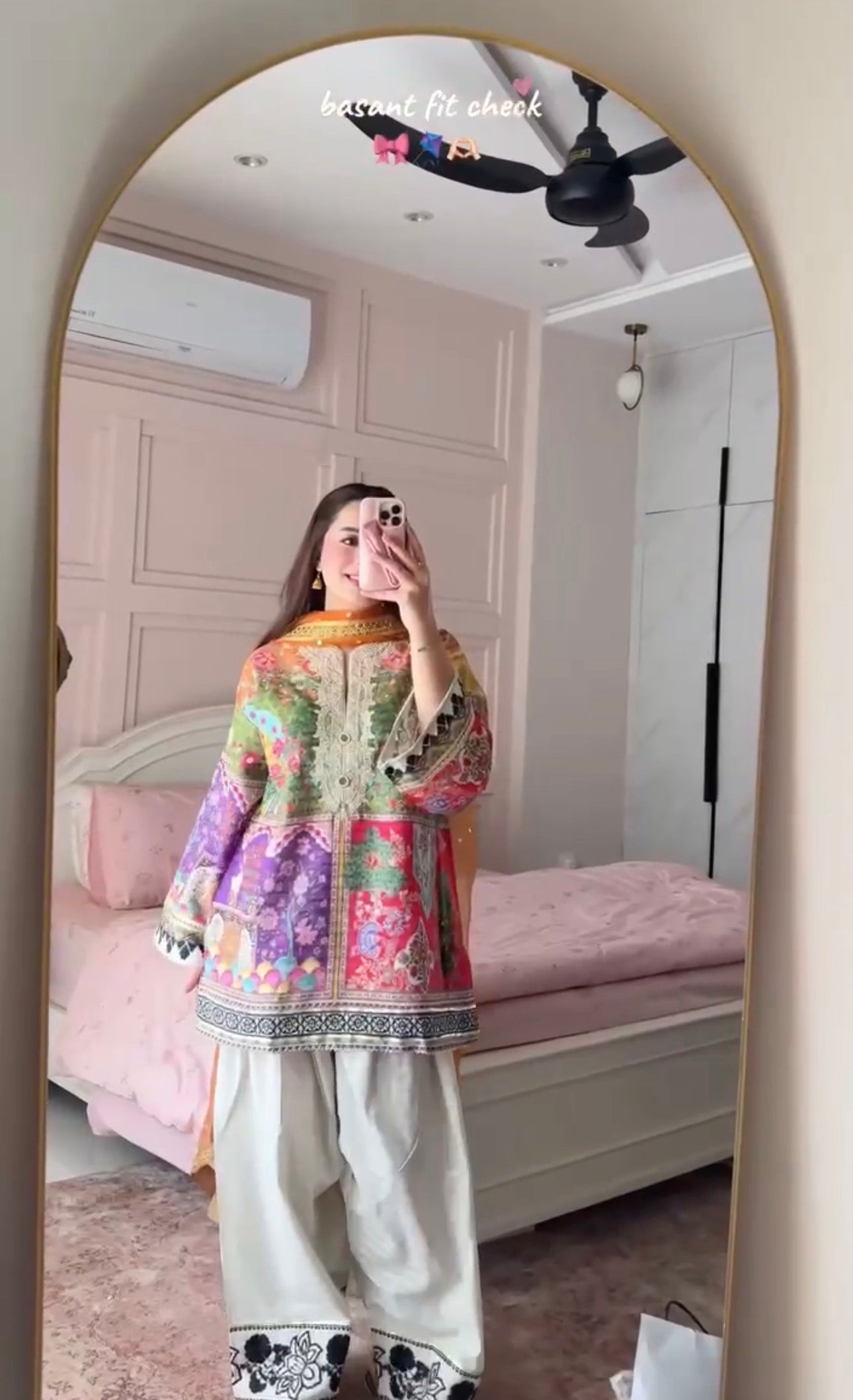 Peacock Grace Luxe Farsi Suit Set