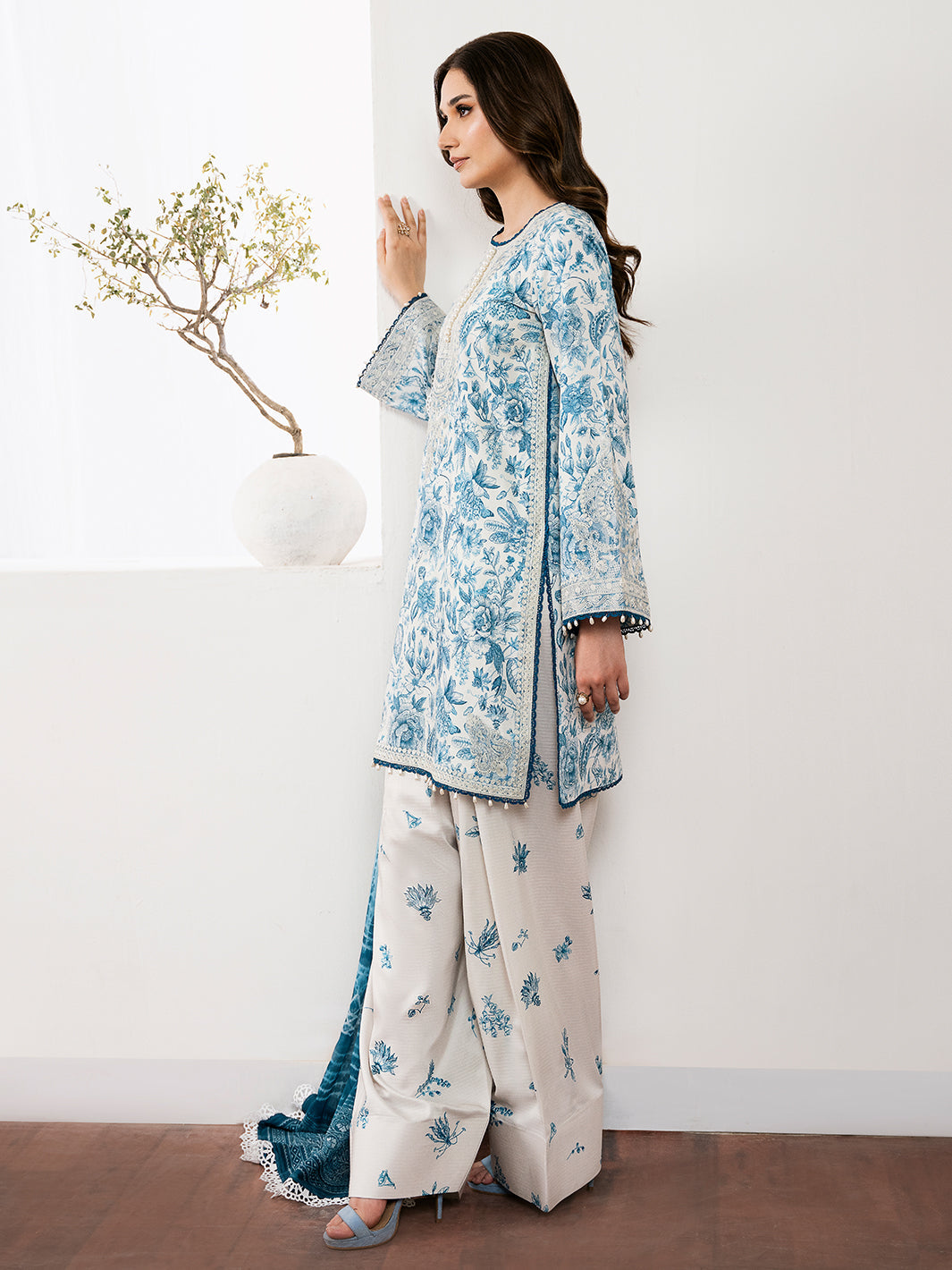 Kalamkari Farsi suit