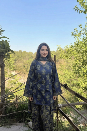 Mugal buta farshi suit