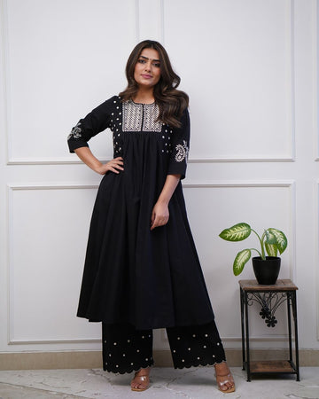 Kurta Plazo Set